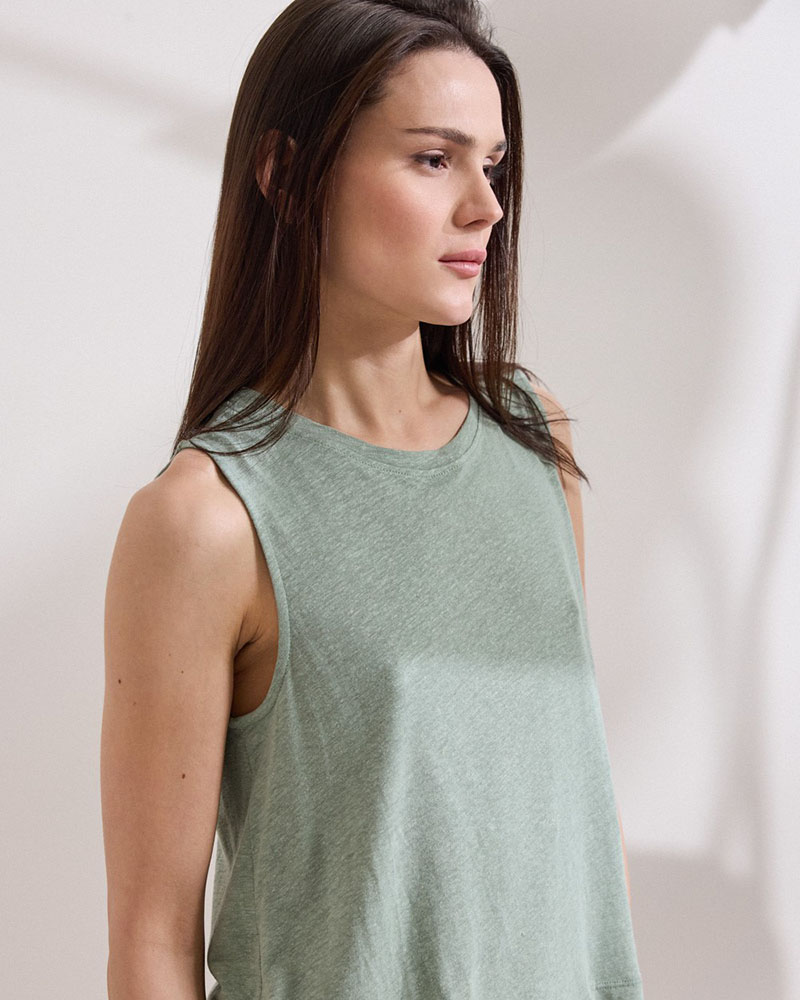 NAMASTE ΜΠΛΟΥΖΑ 50%ΜΠΑ-50%ΛΙΝ AZARIA - SS0726008