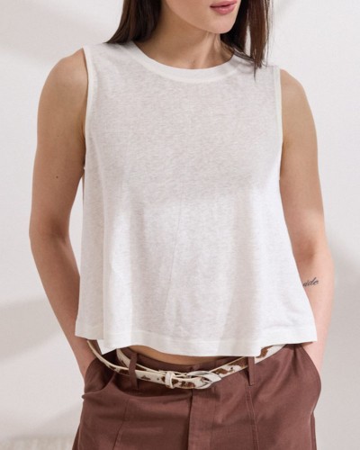 NAMASTE ΜΠΛΟΥΖΑ 50%ΜΠΑ-50%ΛΙΝ AZARIA - SS0726008