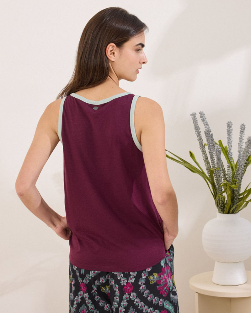 NAMASTE ΜΠΛΟΥΖΑ 50%ΟΡΓ ΒΑΜΒ-50%ΜΟΝΤ KAELIA - SS0726023