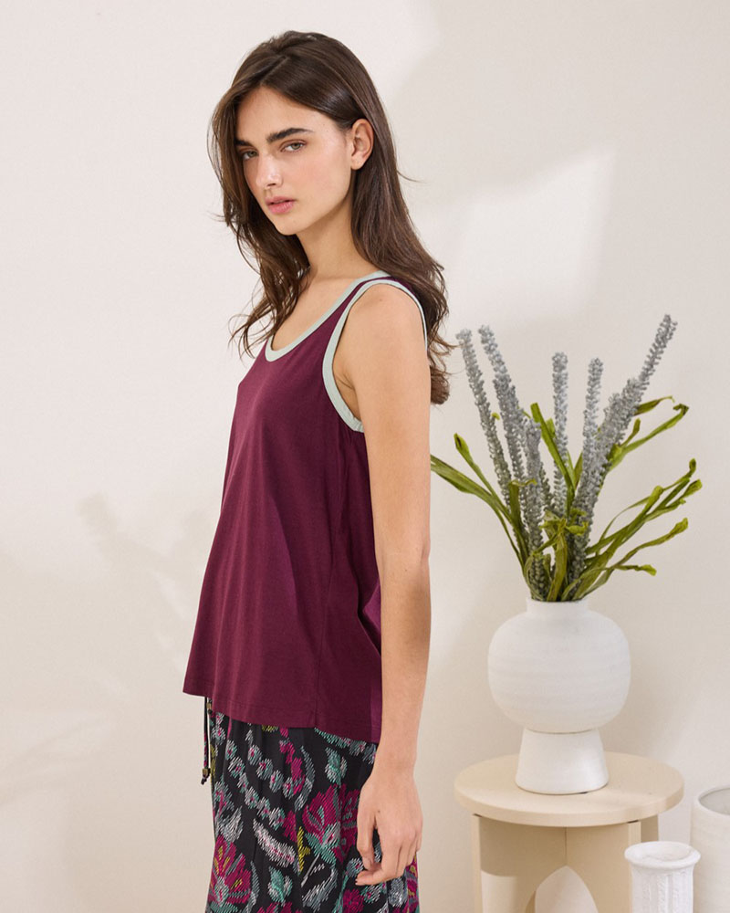 NAMASTE ΜΠΛΟΥΖΑ 50%ΟΡΓ ΒΑΜΒ-50%ΜΟΝΤ KAELIA - SS0726023