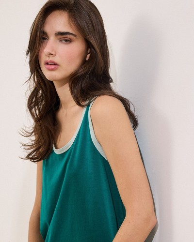 NAMASTE ΜΠΛΟΥΖΑ 50%ΟΡΓ ΒΑΜΒ-50%ΜΟΝΤ KAELIA - SS0726023