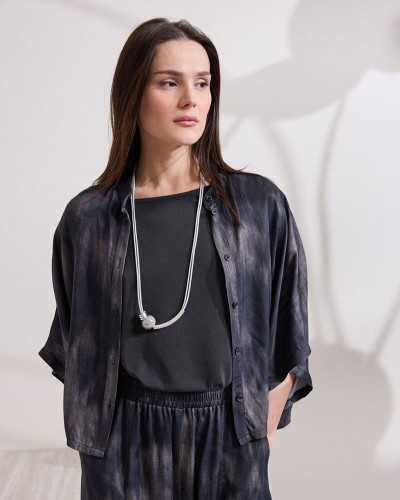 NAMASTE ΠΟΥΚΑΜΙΣΟ 100%ΒΙΣΚ FEORA - SS0426011