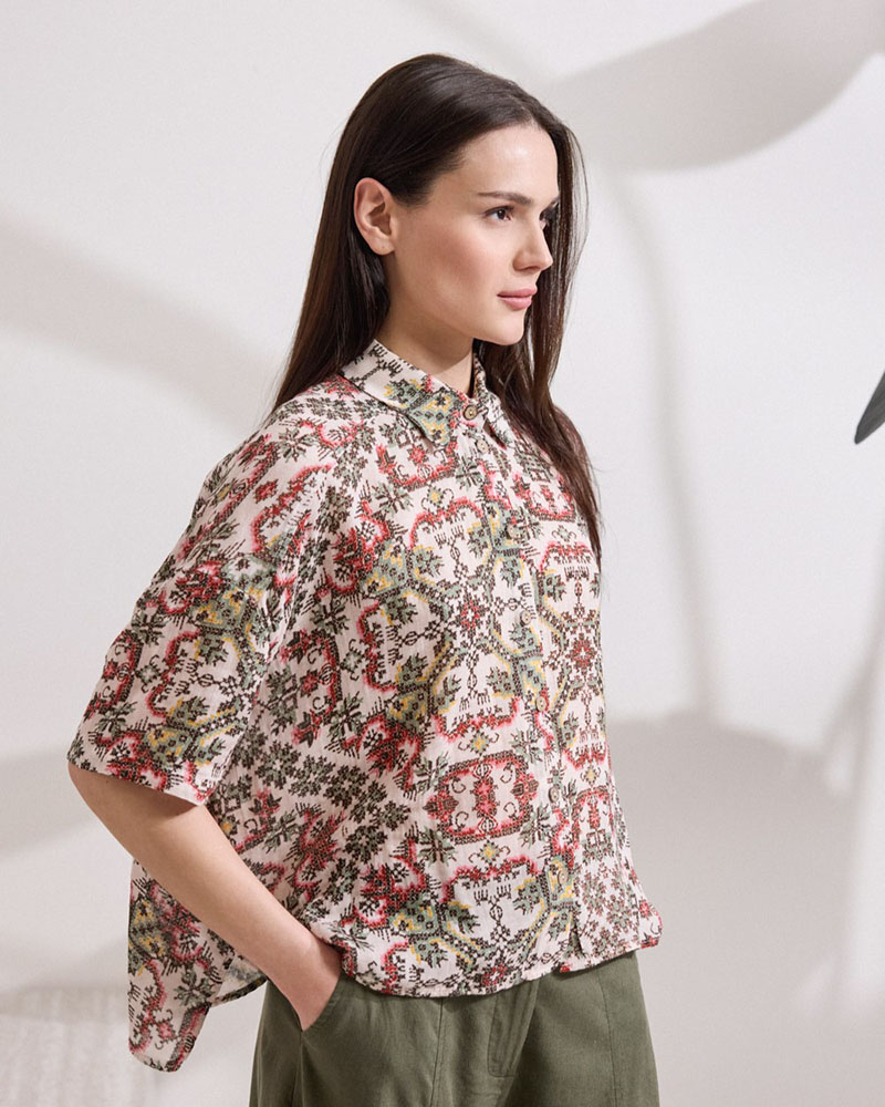 NAMASTE ΠΟΥΚΑΜΙΣΟ 100%ΒΑΜ PATRICIA - SS0426019