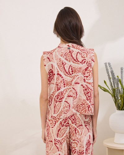 NAMASTE ΠΟΥΚΑΜΙΣΟ 80%ΒΙΣΚ-20%ΛΙΝ GLOW_1 - SS0426023