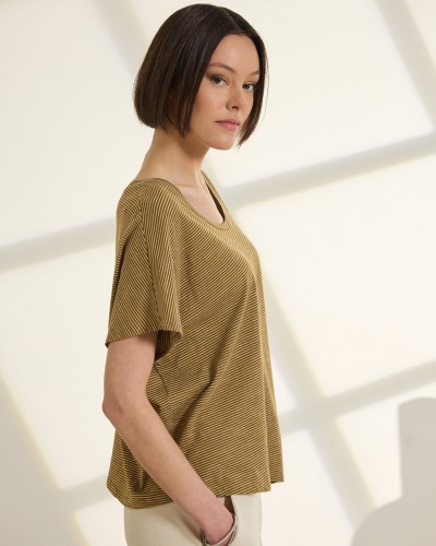 NAMASTE ΜΠΛΟΥΖΑ 100%ΒΑΜΒ MAELLE - SS0726029