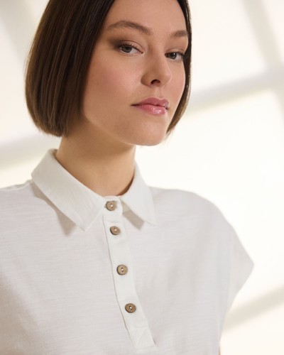 NAMASTE ΜΠΛΟΥΖΑ 100%ΒΑΜΒ VAELA - SS0726030