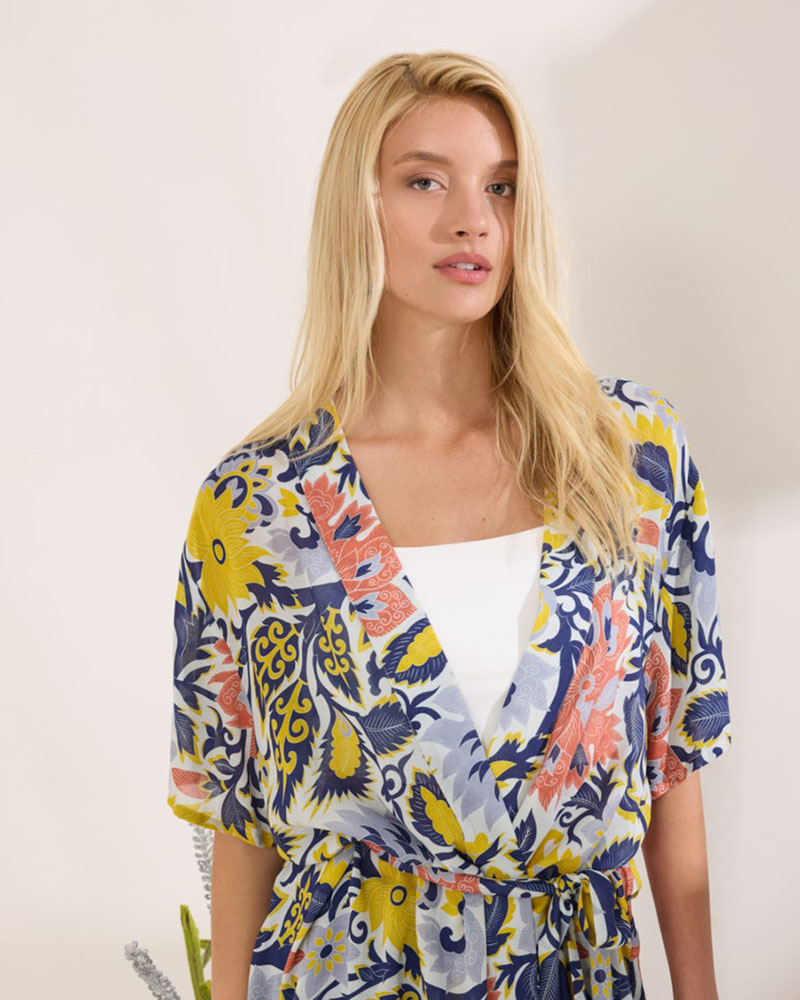 NAMASTE ΚΙΜΟΝΟ 100%ΒΙΣΚ KENDRA - SS1226003