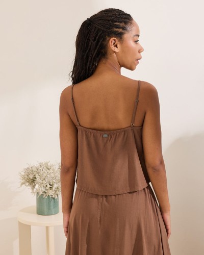 NAMASTE ΤΟΠ 76%ΡΕΓ-24%ΝΑΥ SATCHEL - SS1326018