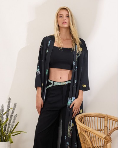 NAMASTE ΚΙΜΟΝΟ 100%ΡΕΓ KAMARI - SS1226004