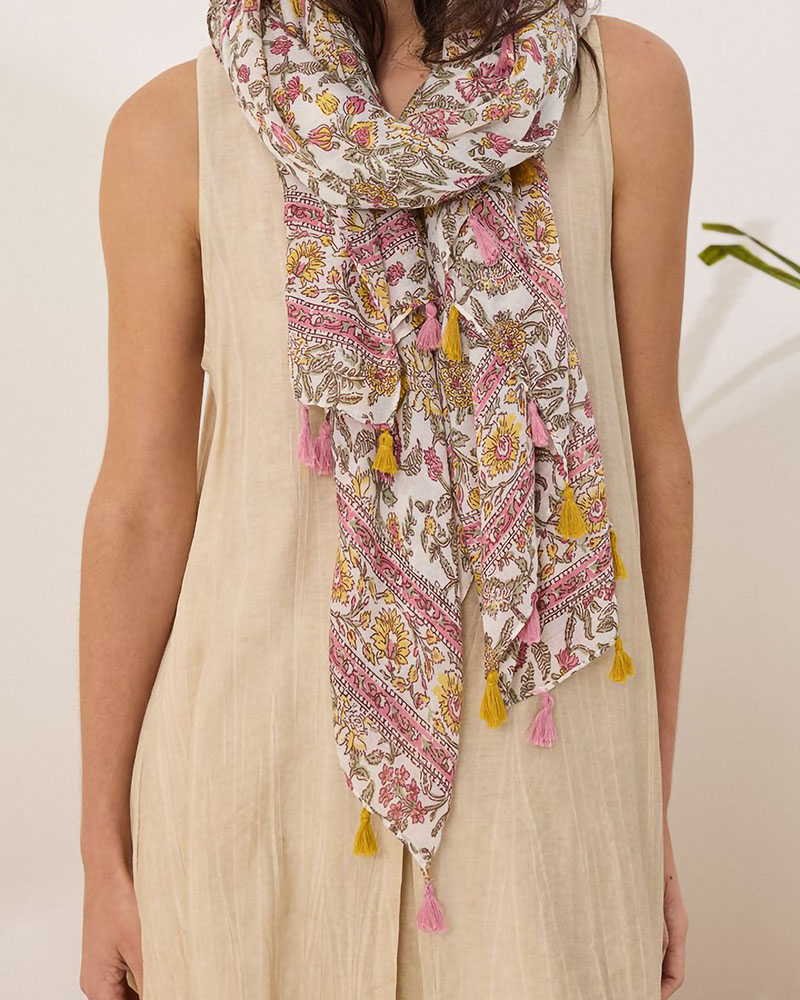 NAMASTE ΦΟΥΛΑΡΙ 50%ΒΙΣ-50%ΒΑΜ ASTRID 1.84cm x 86cm - SS2426002