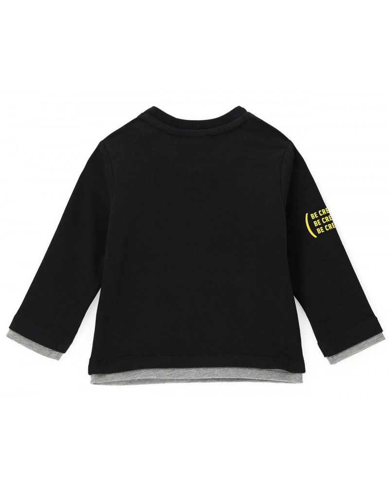 ORIGINAL MARINES YOUNG INVENTOR T-SHIRT ML OUTER KNITWEAR BABY BOY ΜΠΛΟΥΖΑ ΠΑΙΔΙΚΟ ΒΟΥ - ORMAPDCA0705NM000000