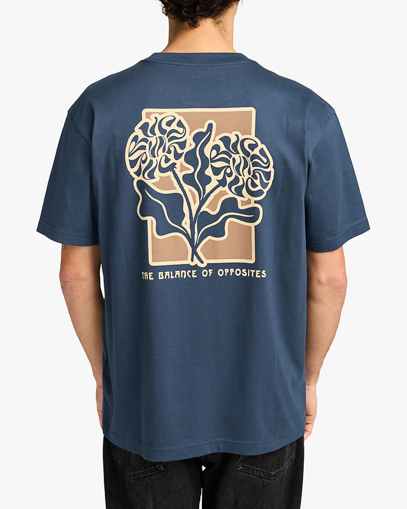 RVCA FLOWER BALANCE SS ΜΠΛΟΥΖΑ ΑΝΔΡΙΚΟ - RV0APEVYZT0029000000