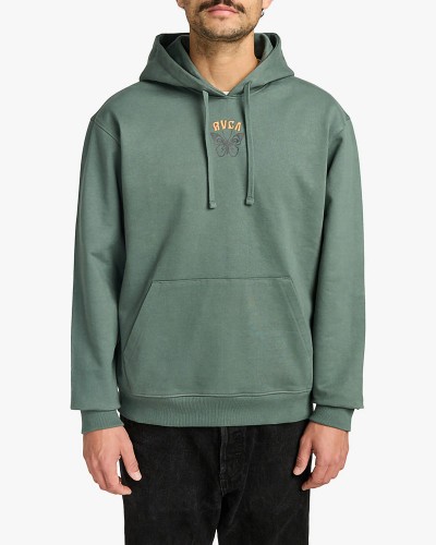 RVCA BUTTERFLY POSTER HOODIE ΜΠΛΟΥΖΑ ΑΝΔΡΙΚΟ - RV0APEVYSF0013600000
