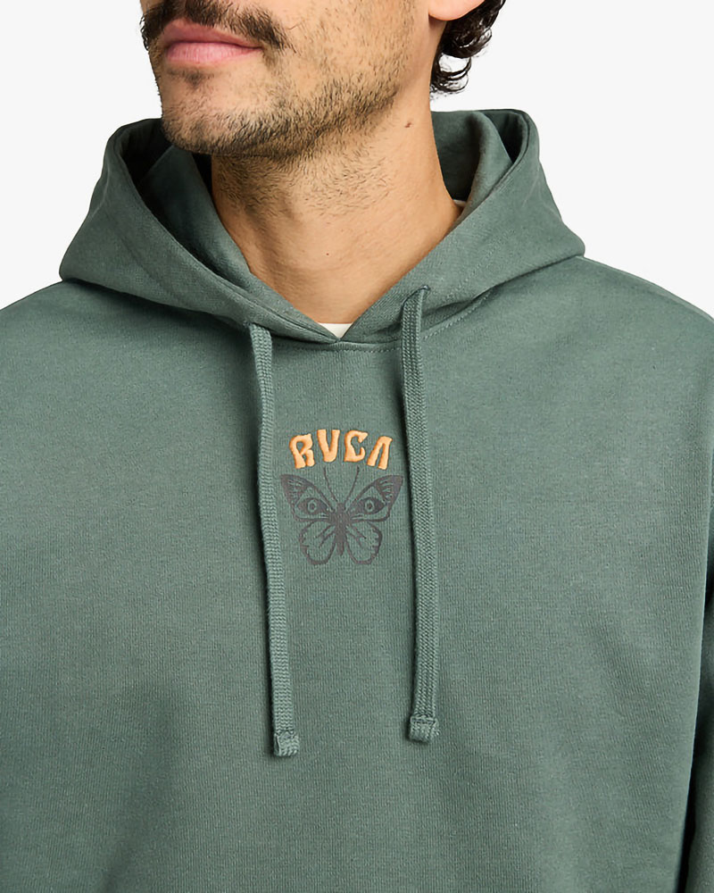 RVCA BUTTERFLY POSTER HOODIE ΜΠΛΟΥΖΑ ΑΝΔΡΙΚΟ - RV0APEVYSF0013600000