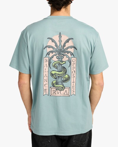 RVCA SERPENT SS ΜΠΛΟΥΖΑ ΑΝΔΡΙΚΟ - RV0APEVYZT0029900000