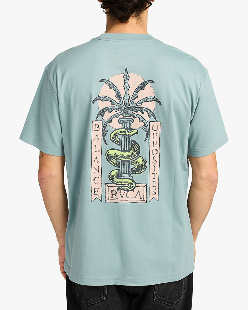 RVCA SERPENT SS ΜΠΛΟΥΖΑ ΑΝΔΡΙΚΟ - RV0APEVYZT0029900000