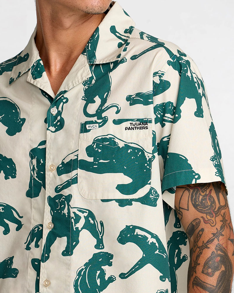 RVCA TJP ALL OVER SS ΠΟΥΚΑΜΙΣΟ ΑΝΔΡΙΚΟ - RV0AP23A041611000000