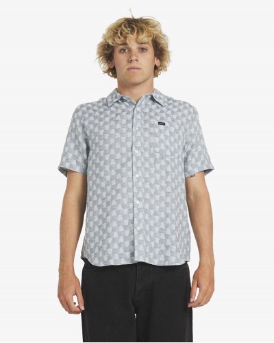 RVCA VA MONOGRAM SS ΜΠΛΟΥΖΑ ΑΝΔΡΙΚΟ - RV0AP23A041607000000