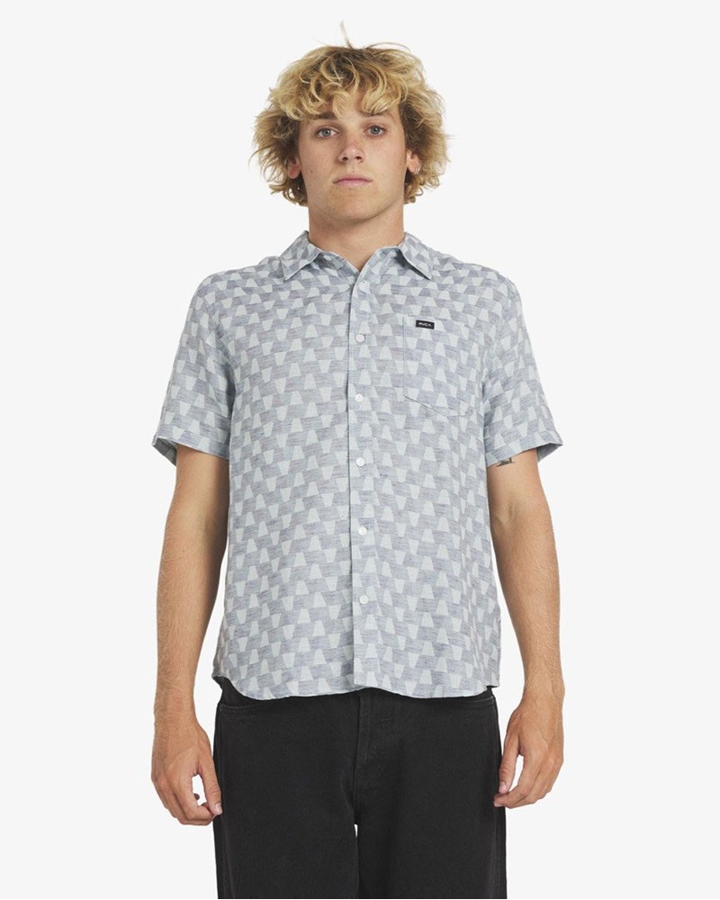 RVCA VA MONOGRAM SS ΜΠΛΟΥΖΑ ΑΝΔΡΙΚΟ - RV0AP23A041607000000