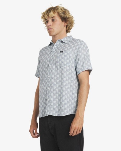RVCA VA MONOGRAM SS ΜΠΛΟΥΖΑ ΑΝΔΡΙΚΟ - RV0AP23A041607000000