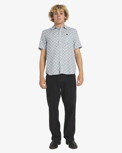 RVCA VA MONOGRAM SS ΜΠΛΟΥΖΑ ΑΝΔΡΙΚΟ - RV0AP23A041607000000