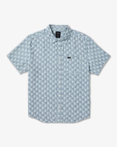 RVCA VA MONOGRAM SS ΜΠΛΟΥΖΑ ΑΝΔΡΙΚΟ - RV0AP23A041607000000