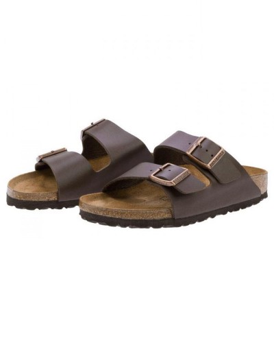 BIRKENSTOCK BS CLASSIC ARIZONA BF DARK BROWN NARROW 35-50 CORE ESSENTIAL ΠΑΠΟΥΤΣΙ UNISEX - BK0SH517030035500000