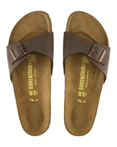 BIRKENSTOCK BS CLASSIC MADRID BFBC MOCHA 35 - 46 NARROW CORE ESSENTIAL ΠΑΠΟΥΤΣΙ UNISEX - BK0SH400930035460000