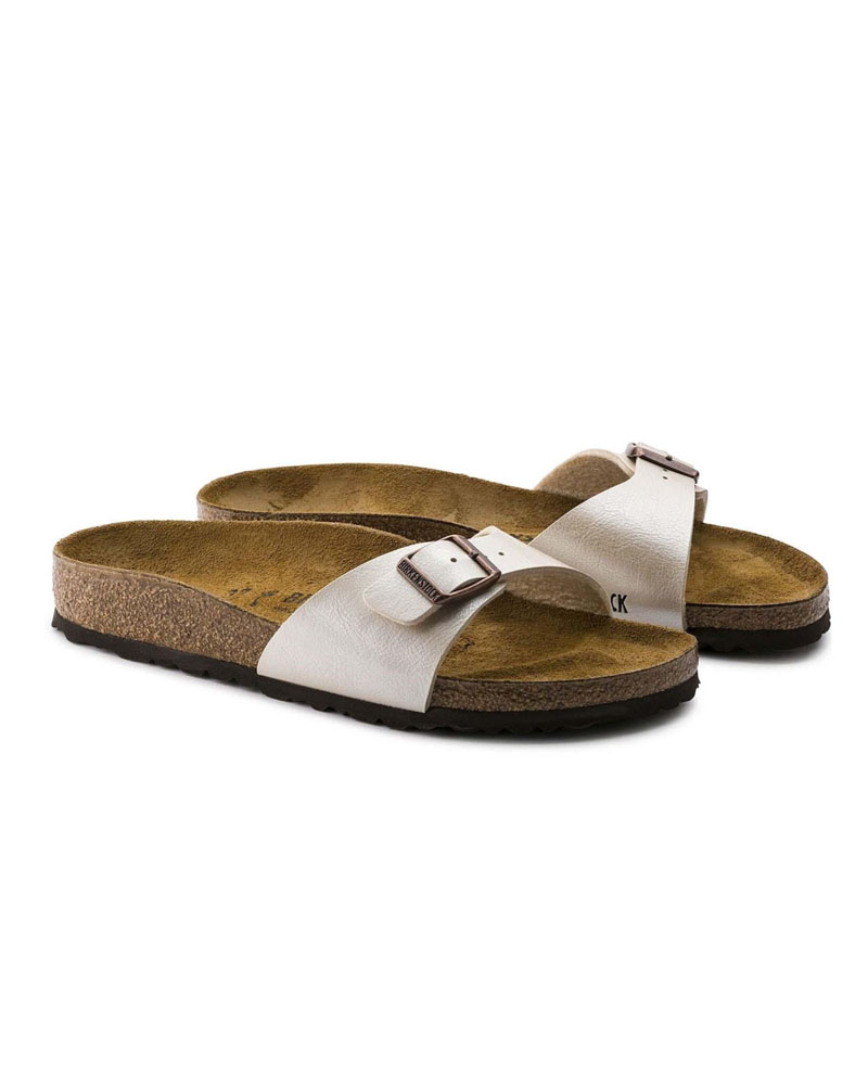 BIRKENSTOCK BS CLASSIC MADRID BF GRACEFUL PEARL WHITE NARROW 35-43 SEASONAL ΠΑΠΟΥΤΣΙ ΓΥΝΑΙΚΕΙΟ - BK0SH940153003543000