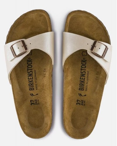 BIRKENSTOCK BS CLASSIC MADRID BF GRACEFUL PEARL WHITE NARROW 35-43 SEASONAL ΠΑΠΟΥΤΣΙ ΓΥΝΑΙΚΕΙΟ - BK0SH940153003543000