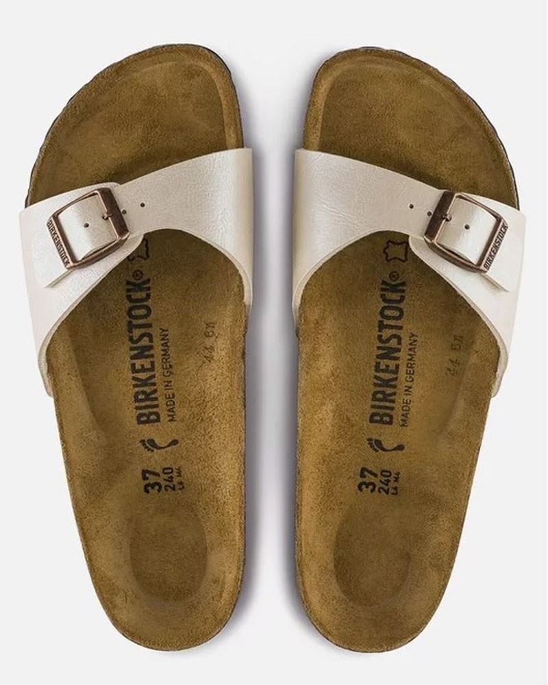 BIRKENSTOCK BS CLASSIC MADRID BF GRACEFUL PEARL WHITE NARROW 35-43 SEASONAL ΠΑΠΟΥΤΣΙ ΓΥΝΑΙΚΕΙΟ - BK0SH940153003543000