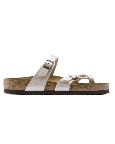 BIRKENSTOCK BS CLASSIC MAYARI BF GRACEFUL PEARL WHITE REGULAR 35-43 SEASONAL ΠΑΠΟΥΤΣΙ ΓΥΝΑΙΚΕΙΟ - BK0SH716610035430000