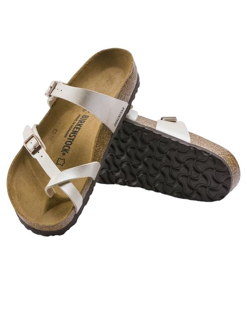 BIRKENSTOCK BS CLASSIC MAYARI BF GRACEFUL PEARL WHITE REGULAR 35-43 SEASONAL ΠΑΠΟΥΤΣΙ ΓΥΝΑΙΚΕΙΟ - BK0SH716610035430000