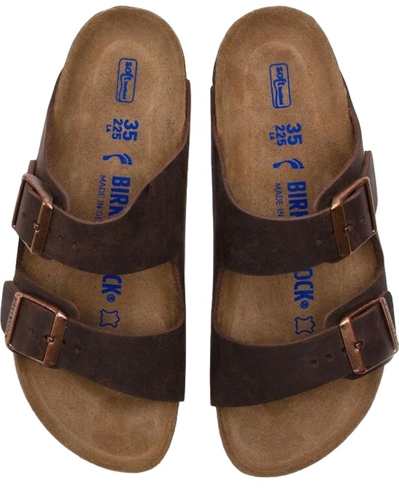 BIRKENSTOCK BS CLASSIC ARIZONA SFB LEOI HABANA NARROW 35-46 CORE ESSENTIAL ΠΑΠΟΥΤΣΙ UNISEX - BK0SH452763003546000