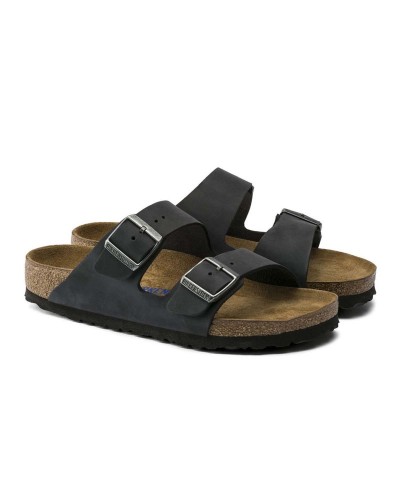 BIRKENSTOCK BS CLASSIC ARIZONA SFB LEOI BLACK 35 - 46 NARROW CORE ESSENTIAL ΠΑΠΟΥΤΣΙ UNISEX - BK0SH752483003546000