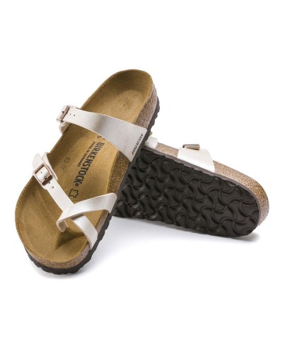 BIRKENSTOCK BS CLASSIC MAYARI BF GRACEFUL PEARL WHITE 35 - 43 NARROW SEASONAL ΠΑΠΟΥΤΣΙ ΓΥΝΑΙΚΕΙΟ - BK0SH102066400354300