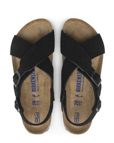 BIRKENSTOCK LEATHER TULUM SFB LEVE BLACK 35 - 43 NARROW SEASONAL CLASSIC ADULTS LEA ΠΑΠΟΥΤΣΙ ΓΥΝΑΙΚΕΙΟ - BK0SH102408600354300