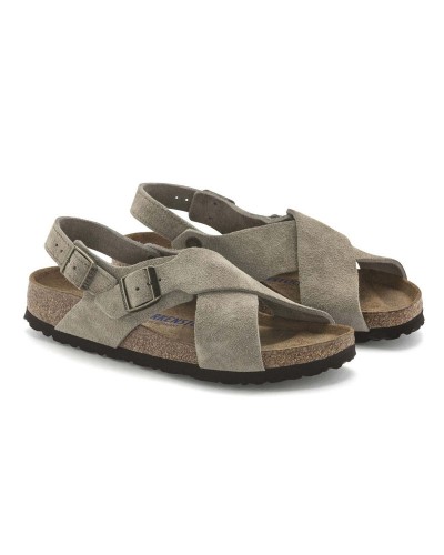 BIRKENSTOCK LEATHER TULUM SFB LEVE TAUPE 35 - 43 NARROW SEASONAL CLASSIC ADULTS LEA ΠΑΠΟΥΤΣΙ ΓΥΝΑΙΚΕΙΟ - BK0SH102411000354300