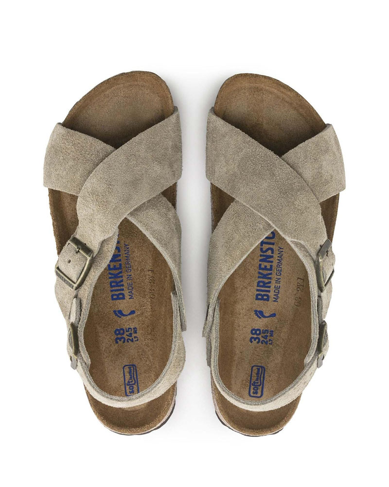 BIRKENSTOCK LEATHER TULUM SFB LEVE TAUPE 35 - 43 NARROW SEASONAL CLASSIC ADULTS LEA ΠΑΠΟΥΤΣΙ ΓΥΝΑΙΚΕΙΟ - BK0SH102411000354300