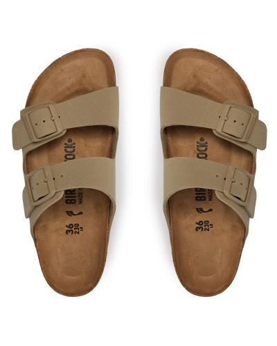 BIRKENSTOCK SYNTHETICS ARIZONA BF FADED KHAKI 35 - 50 NARROW SEASONAL CLASSIC ADULTS TEX ΠΑΠΟΥΤΣΙ UNISEX - BK0SH102769700355000