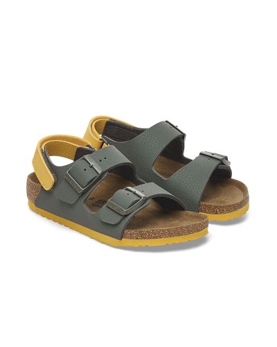 BIRKENSTOCK S25 SYNTHETICS MILANO AS KIDS BF DESERT SOIL THYME/OCHR 24 - 35 NARROW SEASONAL ΠΑΠΟΥΤΣΙ ΠΑΙΔΙΚΟ BOY - BK0SJ102937800243500