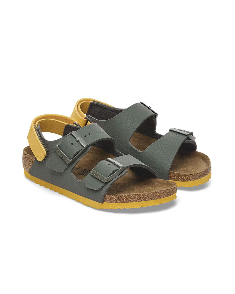BIRKENSTOCK S25 SYNTHETICS MILANO AS KIDS BF DESERT SOIL THYME/OCHR 24 - 35 NARROW SEASONAL ΠΑΠΟΥΤΣΙ ΠΑΙΔΙΚΟ BOY - BK0SJ102937800243500