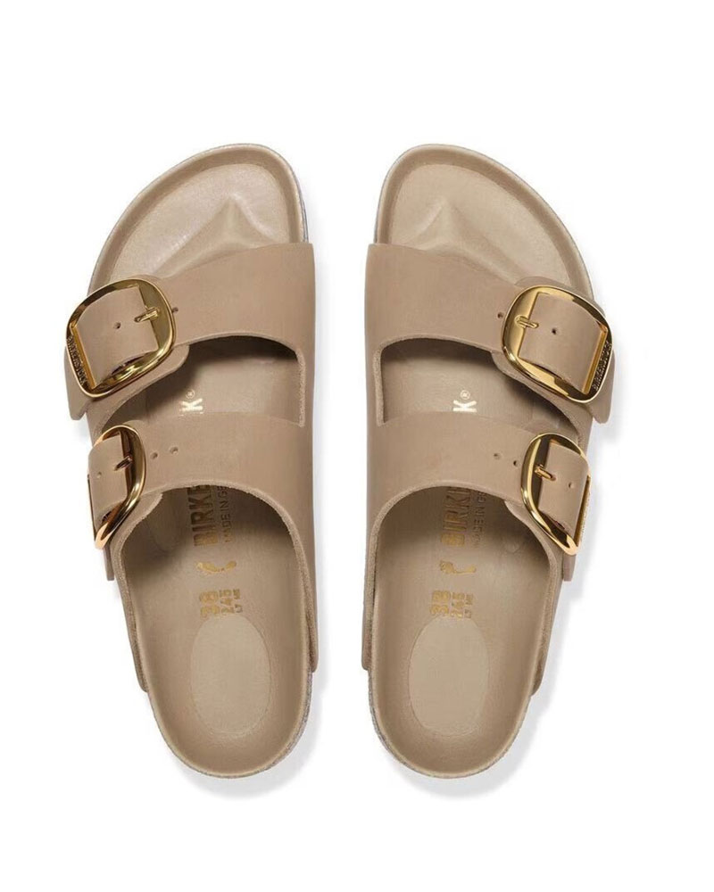 BIRKENSTOCK S26 LEATHER ARIZONA BIG BUCKLE LEOI TABACCOBROWN HEX 35 - 43 NARROW SEASONAL ΠΑΠΟΥΤΣΙ ΓΥΝΑΙΚΕΙΟ - BK0SH103039500354300