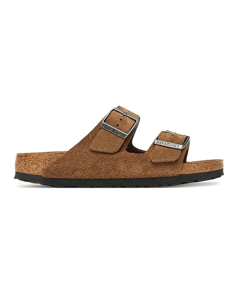 BIRKENSTOCK ΑΚΥΡΟ S26 LEATHER ARIZONA SFB LEVE DARK TEA TONAL FB 35 - 46 NARROW SEASONAL ΠΑΠΟΥΤΣΙ UNISEX - BK0SH103086500354600