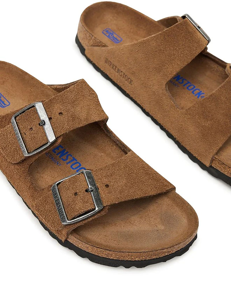 BIRKENSTOCK ΑΚΥΡΟ S26 LEATHER ARIZONA SFB LEVE DARK TEA TONAL FB 35 - 46 NARROW SEASONAL ΠΑΠΟΥΤΣΙ UNISEX - BK0SH103086500354600