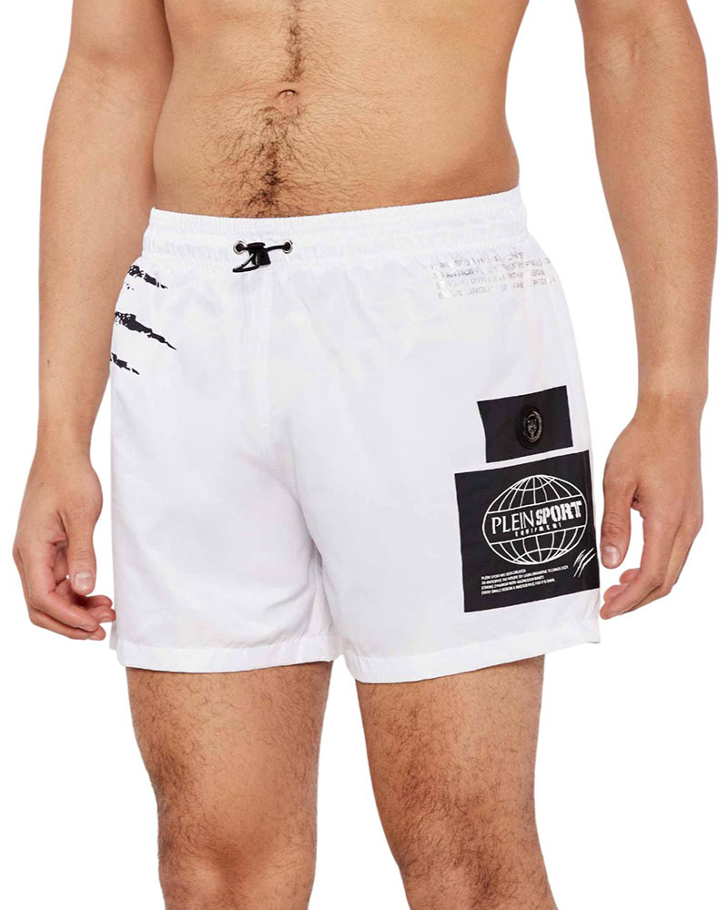 PHILIPP PLEIN PLANET MEDIUM BOARDSHORT ΜΑΓΙΟ ΑΝΔΡΙΚΟ - PHPAPPS25MBM05000000 PHILIPP PLEIN PLANET MEDIUM BOARDSHORT ΜΑΓΙΟ ΑΝΔΡΙΚΟ - PHPAPPS25MBM05000000
