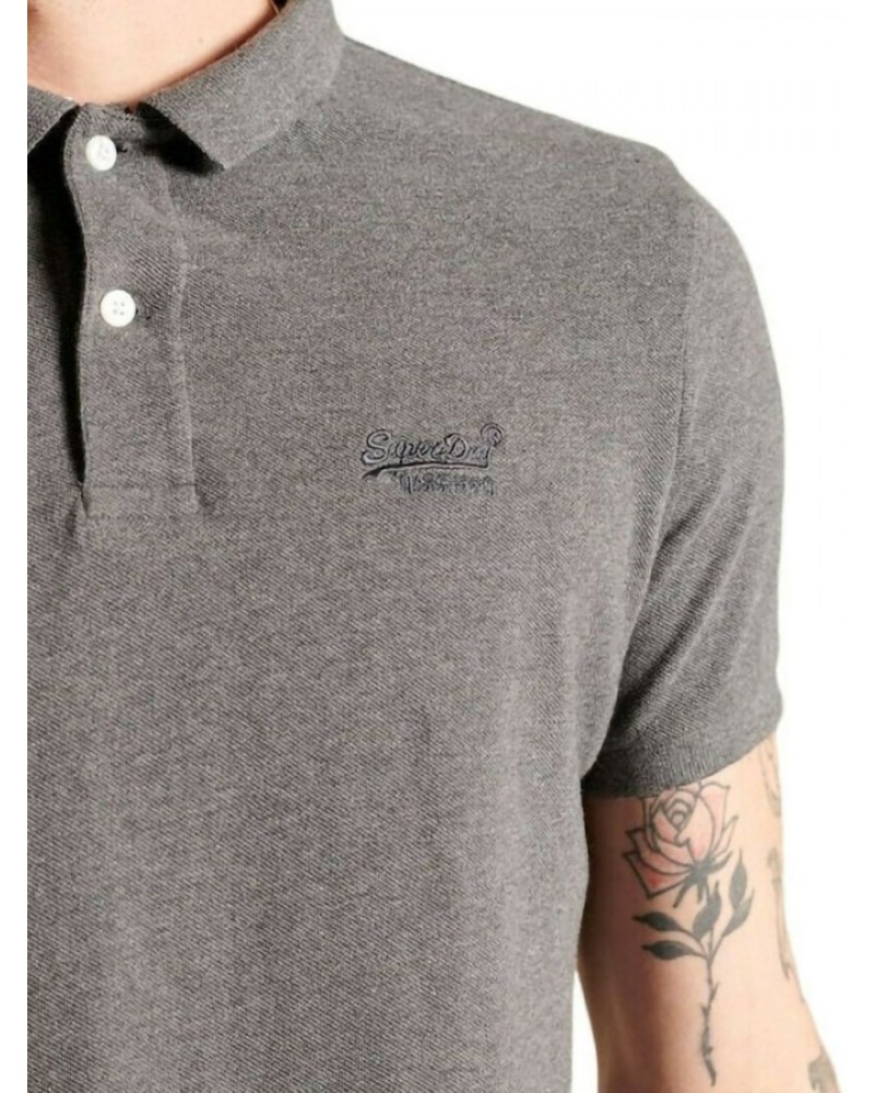 SUPERDRY D1 VINT DESTROY POLO ΜΠΛΟΥΖΑ ΑΝΔΡΙΚΟ - SD0APM1110252A000000