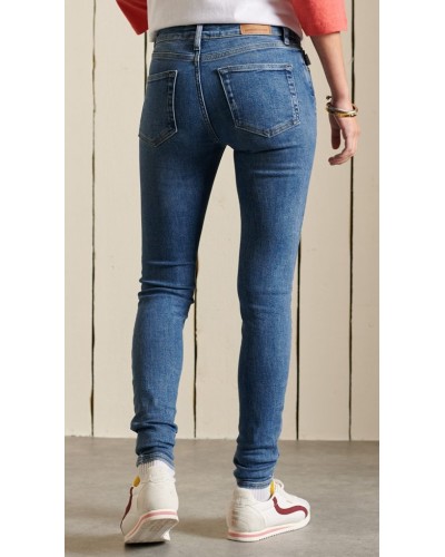 SUPERDRY MID RISE SKINNY ΠΑΝΤΕΛΟΝΙ ΓΥΝΑΙΚΕΙΟ - SD0APW7010647A000000