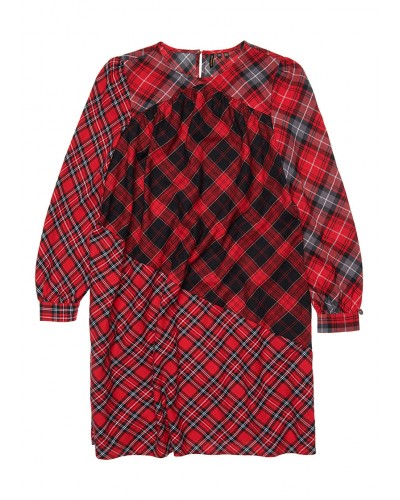 SUPERDRY & CO WOVEN CHECK MINI DRESS ΦΟΡΕΜΑ ΓΥΝΑΙΚΕΙΟ - SD0APW8010977A000000