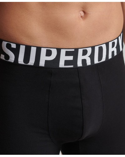 SUPERDRY BOXER DUAL LOGO DOUBLE PACK ΕΣΩΡΟΥΧΟ ΑΝΔΡΙΚΟ - SD0APM3110340A000000